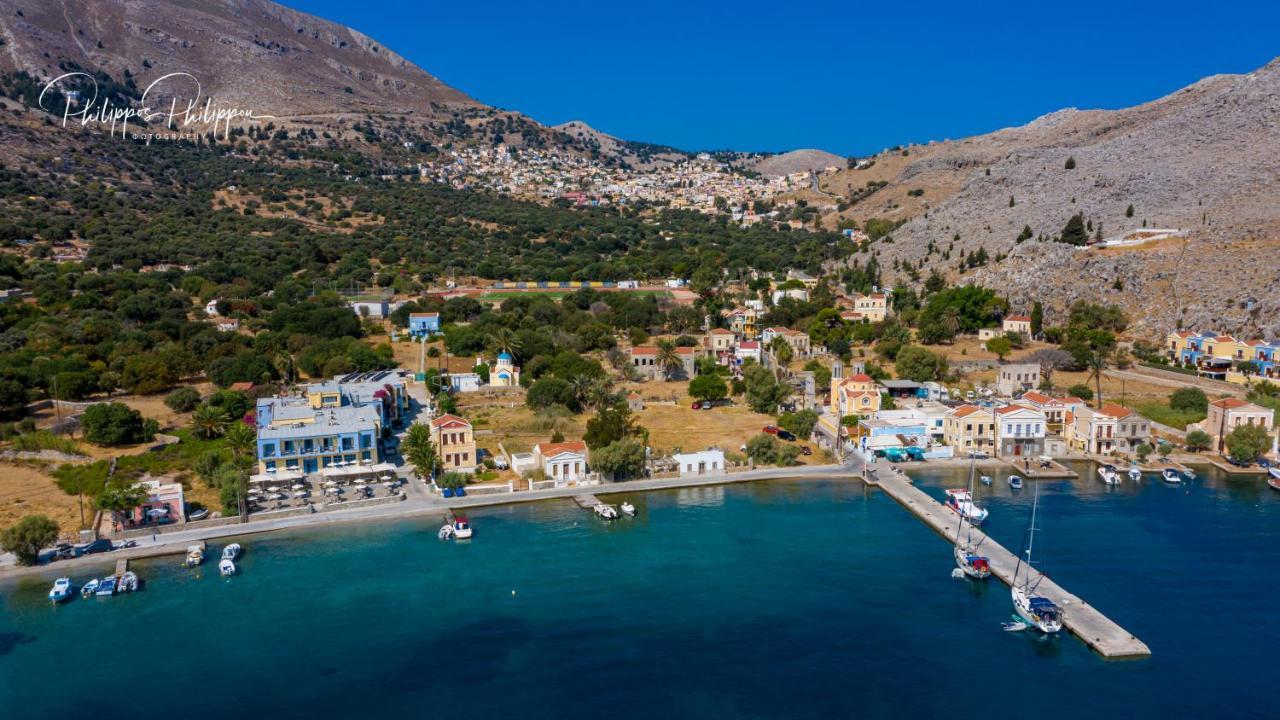 Pedi Beach Hotel Sými Luaran gambar