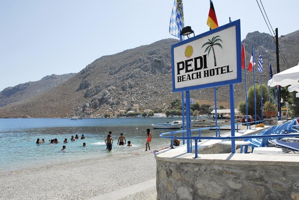 Pedi Beach Hotel Sými Luaran gambar